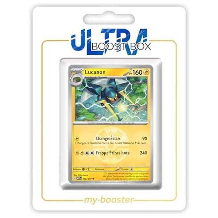 Carte Pokémon Lucanon 066/217 en version Reverse de l’extension Héros Transcendants, vue de face avec l’illustration complète.