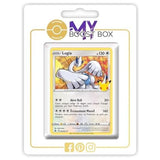 Carte Pokémon Lugia 022/025 Holo de l’extension Célébrations Épée et Bouclier 7.5, vue de face avec illustration complète du Pokémon légendaire.