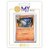 Carte Pokémon Lugulabre 038/167 en version Holo ou Reverse, recto, issue de l’extension Mascarade Crépusculaire Écarlate et Violet 06.