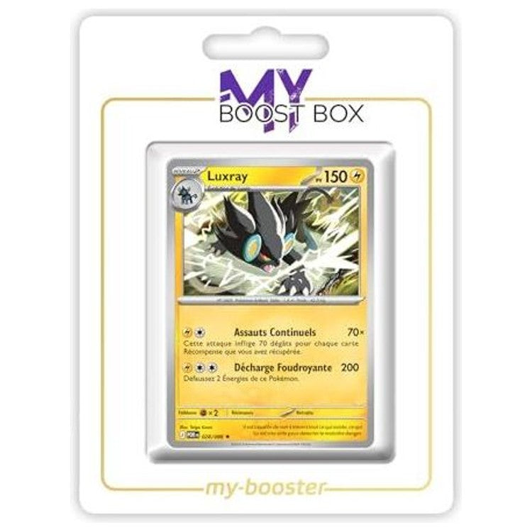 Carte Pokémon Luxray 028/088 en version Holo ou Reverse de l’extension Équilibre Parfait, bloc Méga-Évolution ME03, vue de face détaillée.