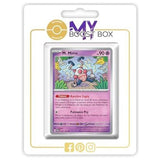 Carte Pokémon M. Mime 122/165 en version Holo ou Reverse de l’extension Écarlate et Violet 3.5 151, vue de face avec les détails du Pokémon Psy.