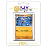 Carte Pokémon Machopeur 067/165 Reverse du set 151 Écarlate et Violet 3.5, vue de face avec le Pokémon Combat en gros plan.