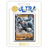 Carte Pokémon Mackogneur V 072/189 Ultra Rare de l’extension Astres Radieux Épée et Bouclier 10, vue de face avec l’illustration complète.