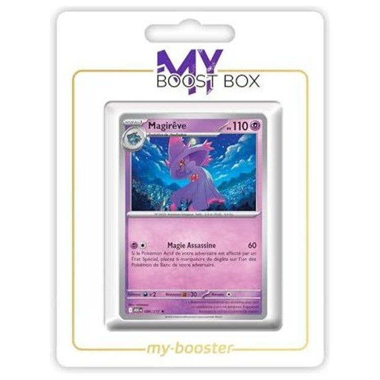 Carte Pokémon Magirêve 086/217 en version Holo ou Reverse, recto, issue de l’extension Héros Transcendants du bloc Méga-Évolution 02.5