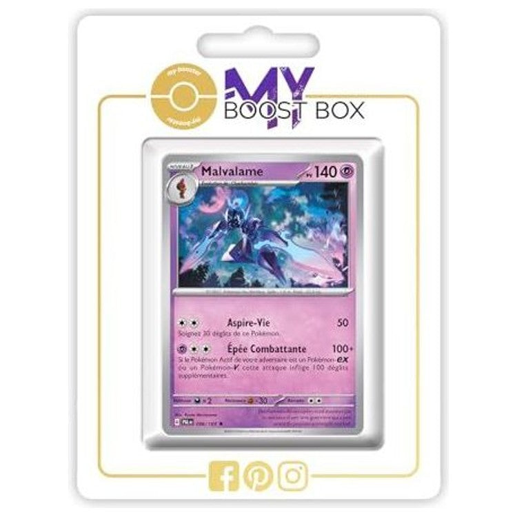 Carte Pokémon Malvalame 098/193 Holo ou Reverse EV02 Écarlate et Violet 02 Évolutions à Paldea, vue de face en français