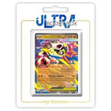 Carte Pokémon Méga Brutalibré ex 116/217 Ultra Rare de l’extension Héros Transcendants, vue de face avec l’illustration complète en français.