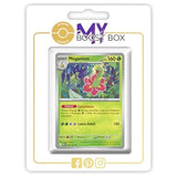 Carte Pokémon Méganium 010/132 en version Holo ou Reverse, recto détaillé de l’édition française Méga-Évolution 01 sous licence officielle.
