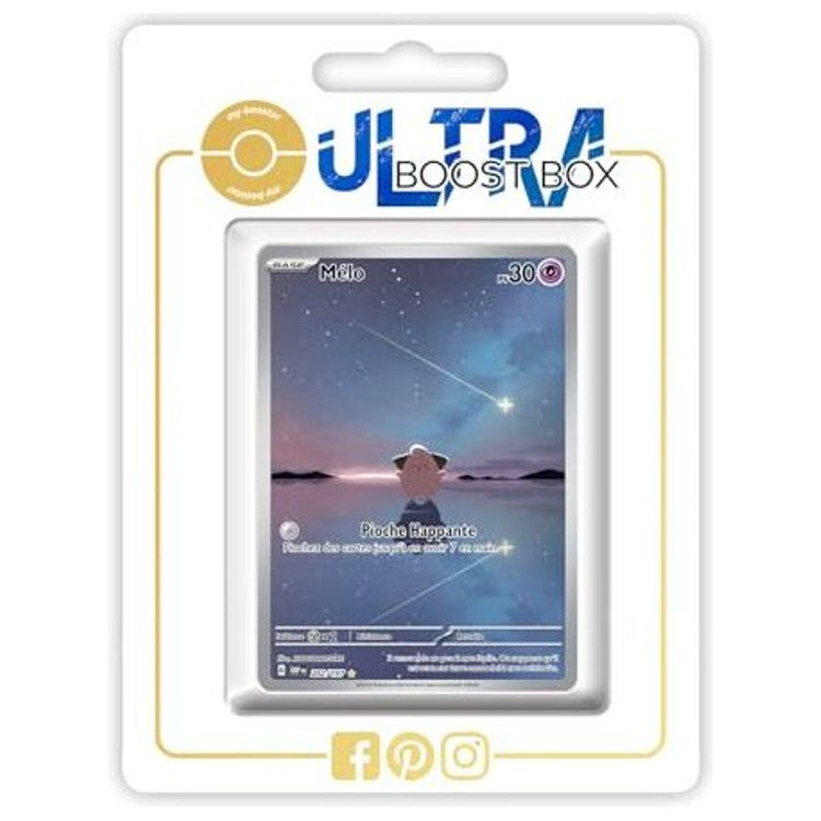 Carte Pokémon Mélo 202/197 Alternative Pokémon Gallery Secrète, recto en français de l’extension Écarlate et Violet 3 Flammes Obsidiennes EV03