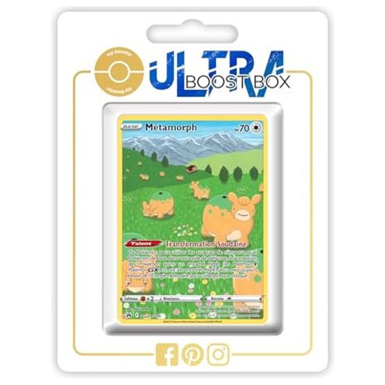 Carte Pokémon Métamorph GG22/GG70 Alternative Pokémon Gallery Secrète Zénith Suprême en français, vue de face avec l’illustration complète.