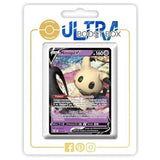 Carte Pokémon Mimiqui V 062/163 en français, recto, issue de l’extension Styles de Combat du bloc Épée et Bouclier EB05