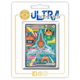 Carte Pokémon Motisma ex 126/094 Alternative Pokémon Gallery Secrète, recto, issue de l’extension Flammes Fantasmagoriques bloc Méga-Évolution 02.