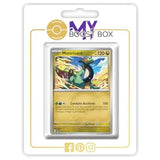 Carte Pokémon Motorizard 070/091 Holo ou Reverse de l’extension Destinées de Paldea Écarlate et Violet 4.5, vue de face en gros plan.