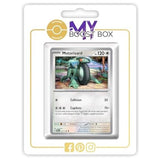 Carte Pokémon Motorizard 157/182 en version Reverse de l’extension Faille Paradoxe Écarlate et Violet 04, vue de face en français