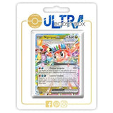 Carte Pokémon Nigirigon ex 142/191 Téracristal, édition française authentique de l’extension Étincelles Déferlantes EV08, vue de face en gros plan.