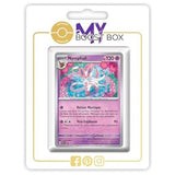 Carte Pokémon Nymphali SV172 Holo, recto en français de l’extension Évolutions Prismatiques du bloc Écarlate et Violet 08.5