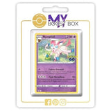 Carte Pokémon Nymphalie 035/078 Holo ou Reverse de l’extension Pokémon GO Épée et Bouclier 10.5, vue de face avec l’illustration complète.