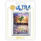 Carte Pokémon Ogerpon Masque Turquoise SV123 Alternative Pokémon Gallery, recto en français issue de l’extension Mascarade Crépusculaire Écarlate et Violet 06.