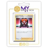 Carte Dresseur Supporter Ordres du Boss (Lysandre) 058/072 en version Holo Reverse de l’extension Destinées Radieuses, vue de face en français.