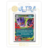 Packaging du pack Ultraboost X Mega-Evolution 2 avec la carte vedette Mega-Ectoplasma ex en francais ideal pour joueurs et collectionneurs du JCC Pokemon