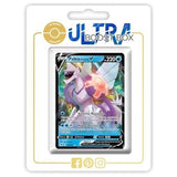 Carte Pokémon Palkia Originel V 039/189 Ultra Rare de l’extension Astres Radieux, vue de face avec l’illustration complète en français.