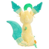 Vue arrière de la peluche Folipurba 20 cm, montrant la queue en forme de feuille et les détails du dos.