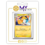 Carte Pokémon Pohmarmotte 034/094 en version Holo ou Reverse, recto détaillé de l’extension Flammes Fantasmagoriques bloc Méga-Évolution 02.