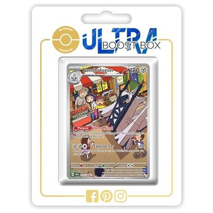 Carte Pokémon Pondralugon 155/142 Alternative Pokémon Gallery Secrète, recto en français de l’extension Couronne Stellaire Écarlate et Violet 07