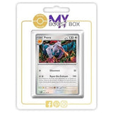 Carte Pokémon Ptéra 142/165 en version Holo ou Reverse, recto, issue de l’extension 151 du bloc Écarlate et Violet EV03.5.