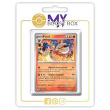 Carte Pokémon Pyroli 013/131 en version Holo ou Reverse de l’extension Évolutions Prismatiques EV08.5, vue de face en français.