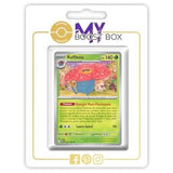 Carte Pokémon Rafflesia 045/165 en version Holo ou Reverse de l’extension 151 Écarlate et Violet 3.5, vue de face en français
