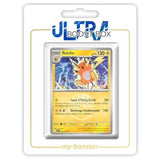 Carte Pokémon Raichu 056/217 Reverse Friend Ball de l’extension Héros Transcendants, vue de face avec l’illustration brillante en français.