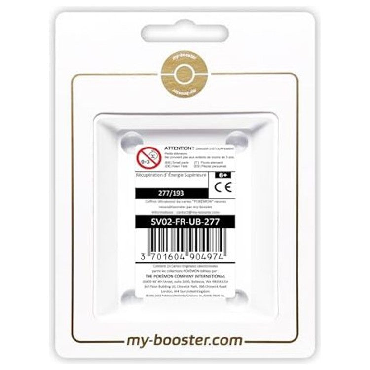 Carte Pokémon Dresseur Récupération d'Énergie Supérieure 277/193 Secrète Gold, recto, issue de l’extension Évolutions à Paldea du bloc Écarlate et Violet 02.