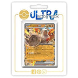 Carte Pokémon Regirock ex 101/182 Ultra Rare de l’extension Rivalités Destinées Écarlate et Violet 10, vue de face en français