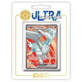 Carte Pokémon Reshiram ex 158/086 Full Art secrète de l’extension Flamme Blanche Écarlate et Violet 10.5, vue de face avec artwork complet.