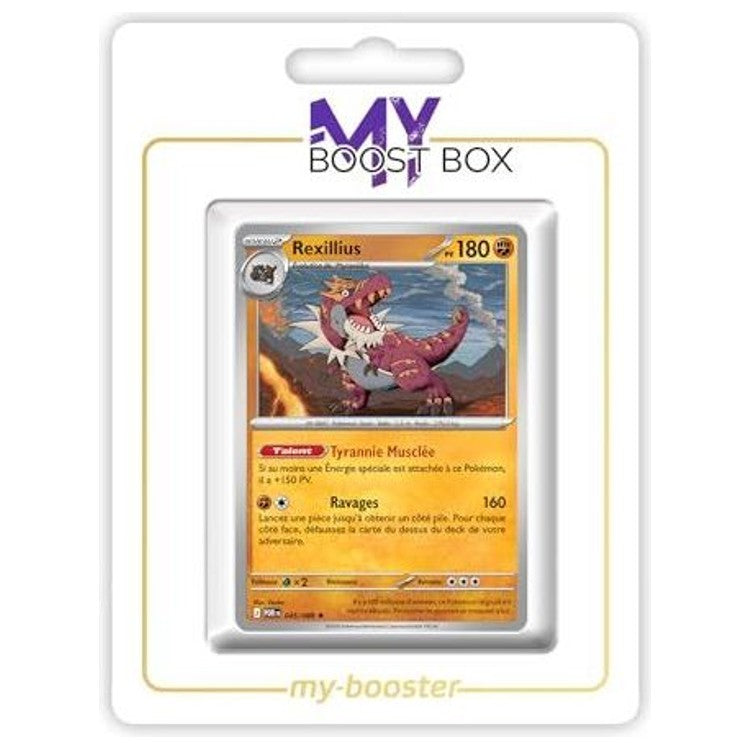 Carte Pokémon Rexillius 045/088 en version Holo ou Reverse de l’extension Équilibre Parfait, recto en français du bloc Méga-Évolution 03