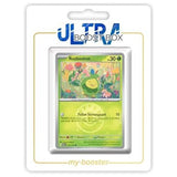 Carte Pokémon Rozbouton 016/217 en version Reverse de l’extension Héros Transcendants, recto détaillé du Pokémon Plante français