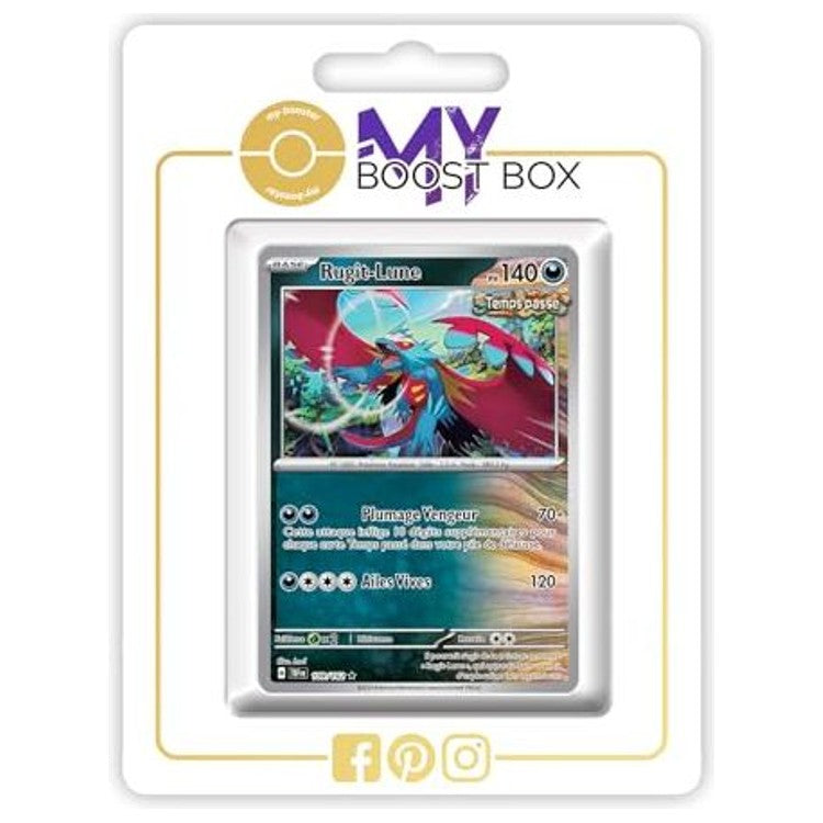 Carte Pokémon Rugit-Lune 109/162 Holo ou Reverse de l’extension Forces Temporelles Écarlate et Violet 05, vue de face avec l’illustration complète.