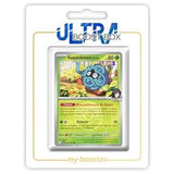 Carte Pokémon Saquedeneu d’Erika 007/217 en version Reverse Pokéball, recto, issue de l’extension Héros Transcendants du bloc Méga-Évolution 02.5.