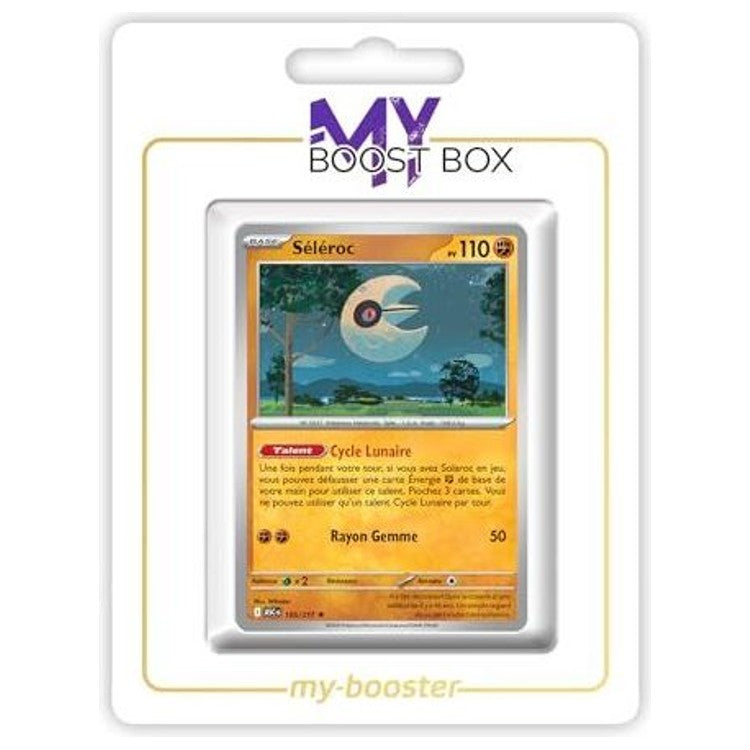 Carte Pokémon Séléroc 105/217 en version Holo ou Reverse, recto, issue de l’extension Héros Transcendants du bloc Méga-Évolution 02.5.
