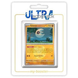 Carte Pokémon Séléroc 105/217 en version Reverse de l’extension Héros Transcendants, recto détaillé du Pokémon Psy Roche.