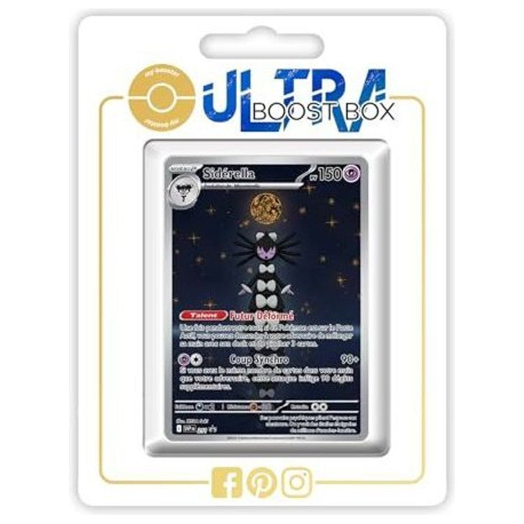 Carte Pokémon Sidérella SV211 Alternative Pokémon Gallery de l’extension Flamme Blanche Écarlate et Violet 10.5, vue de face en gros plan.