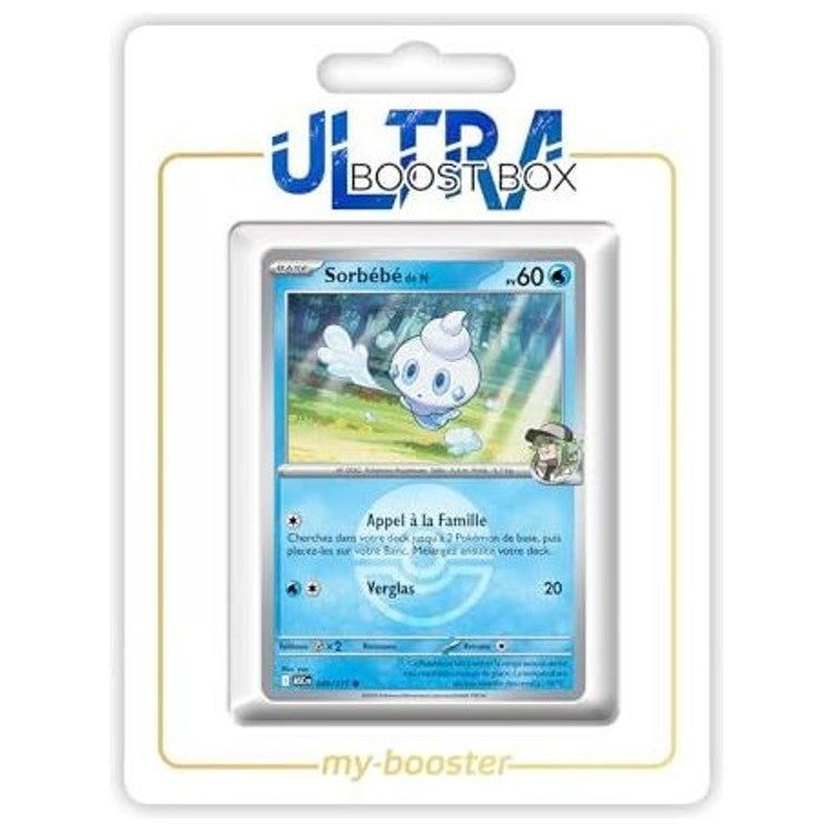 Carte Pokémon Sorbébé de N 049/217 en version Reverse Pokéball, recto, issue de l’extension Héros Transcendants du bloc Méga-Évolution 2.5