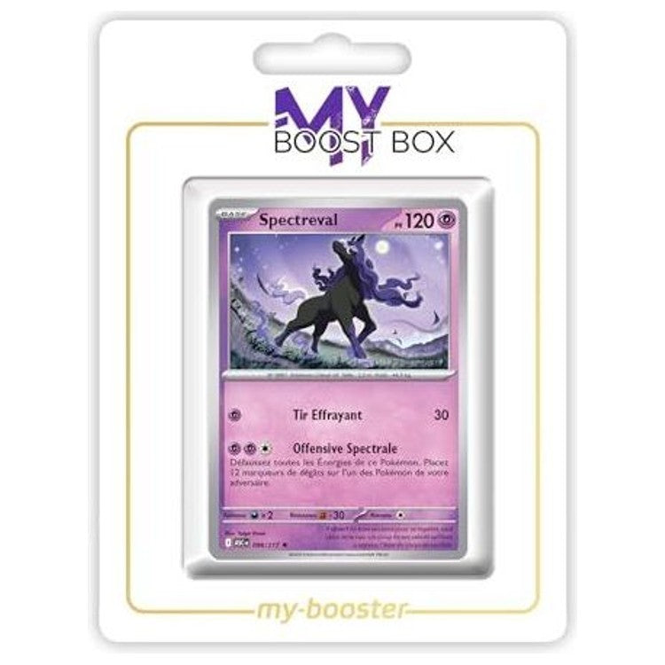 Carte Pokémon Spectreval 098/217 en version Holo ou Reverse de l’extension Héros Transcendants, vue de face avec l’illustration complète.