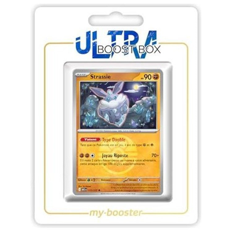 Carte Pokémon Strassie 117/217 en version Reverse de l’extension Love Ball - Héros Transcendants, vue de face avec les détails du Pokémon.