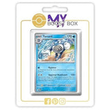 Carte Pokémon Tartard 043/167 en version Reverse de l’extension Mascarade Crépusculaire Écarlate et Violet 06, vue de face avec les détails du Pokémon Eau.