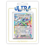 Carte Pokémon Terapagos ex 179/217 Téracristal, édition française Héros Transcendants, vue de face avec l’illustration cristalline détaillée.