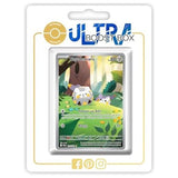 Carte Pokémon Togedemaru 104/094 Alternative Pokémon Gallery Secrète recto, édition française Flammes Fantasmagoriques Méga-Évolution 02