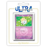 Carte Pokémon Togepi 080/217 Reverse de l’extension Héros Transcendants, vue de face, édition française sous licence officielle