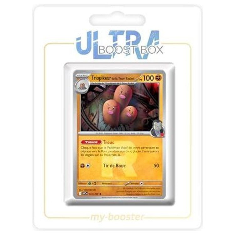 Carte Pokémon Triopikeur de la Team Rocket 101/217 de l'extension Héros Transcendants, image 1 sur 3 de la fiche Ultraboost