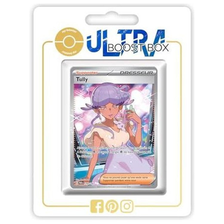 Carte Pokémon Dresseur Tully 244/182 Full Art Secrète, recto en français de l’extension Écarlate et Violet 4 Faille Paradoxe
